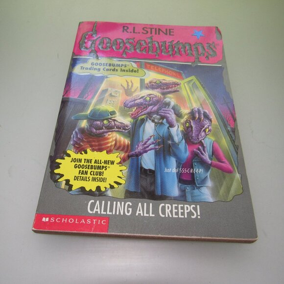 Goosebumps #50 – Calling All Creeps! by R.L. Stine – Vintage 1996 Paperback Book - Picture 1 of 3